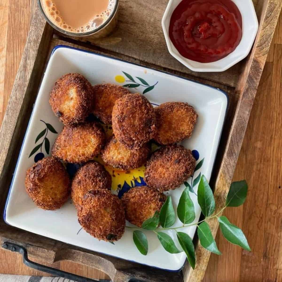 Kerala Chicken Cutlets