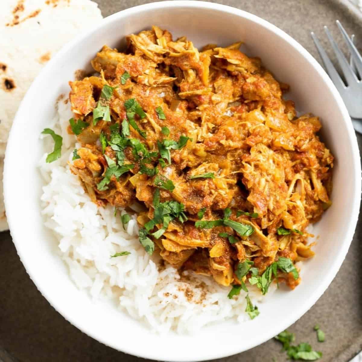 Leftover Chicken Curry