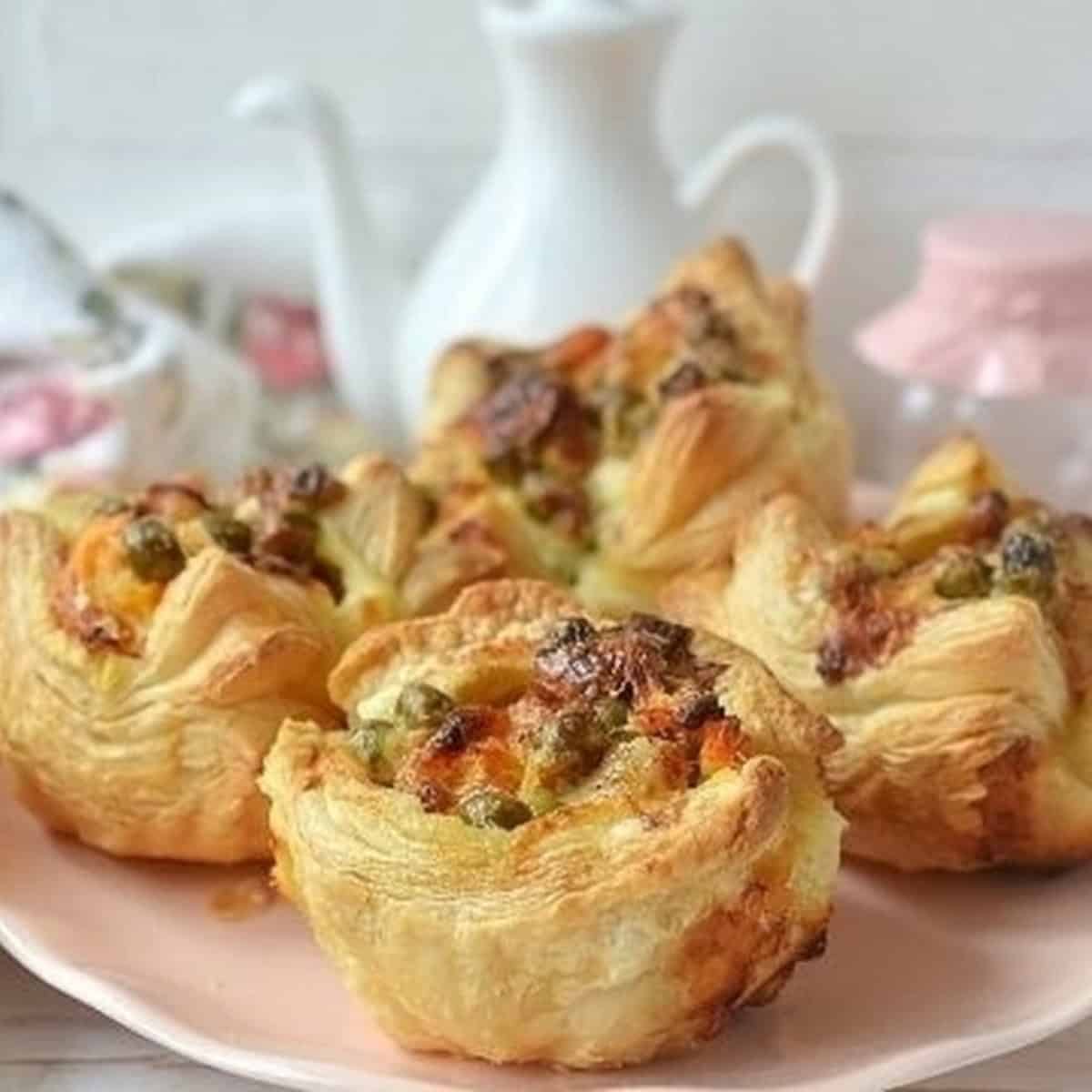 Mini Leftover Chicken Pot Pie