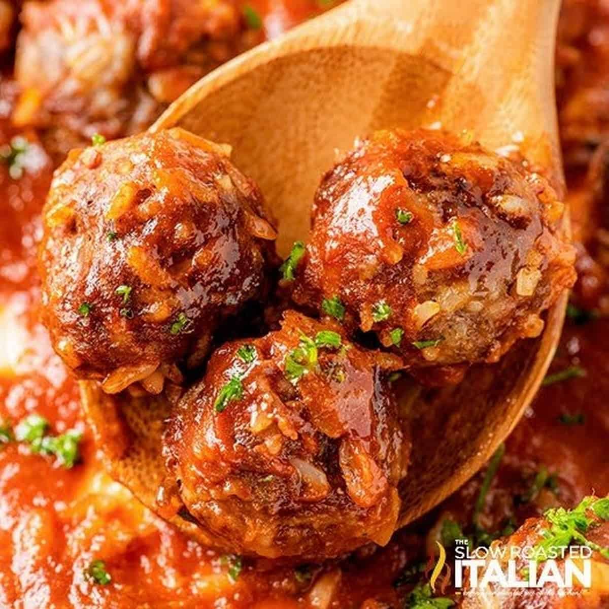 Porcupine Meatballs