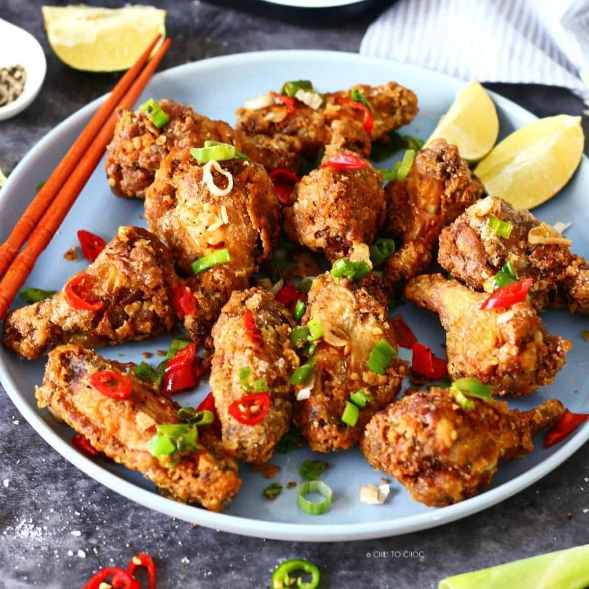 Salt And Pepper Chicken Wings