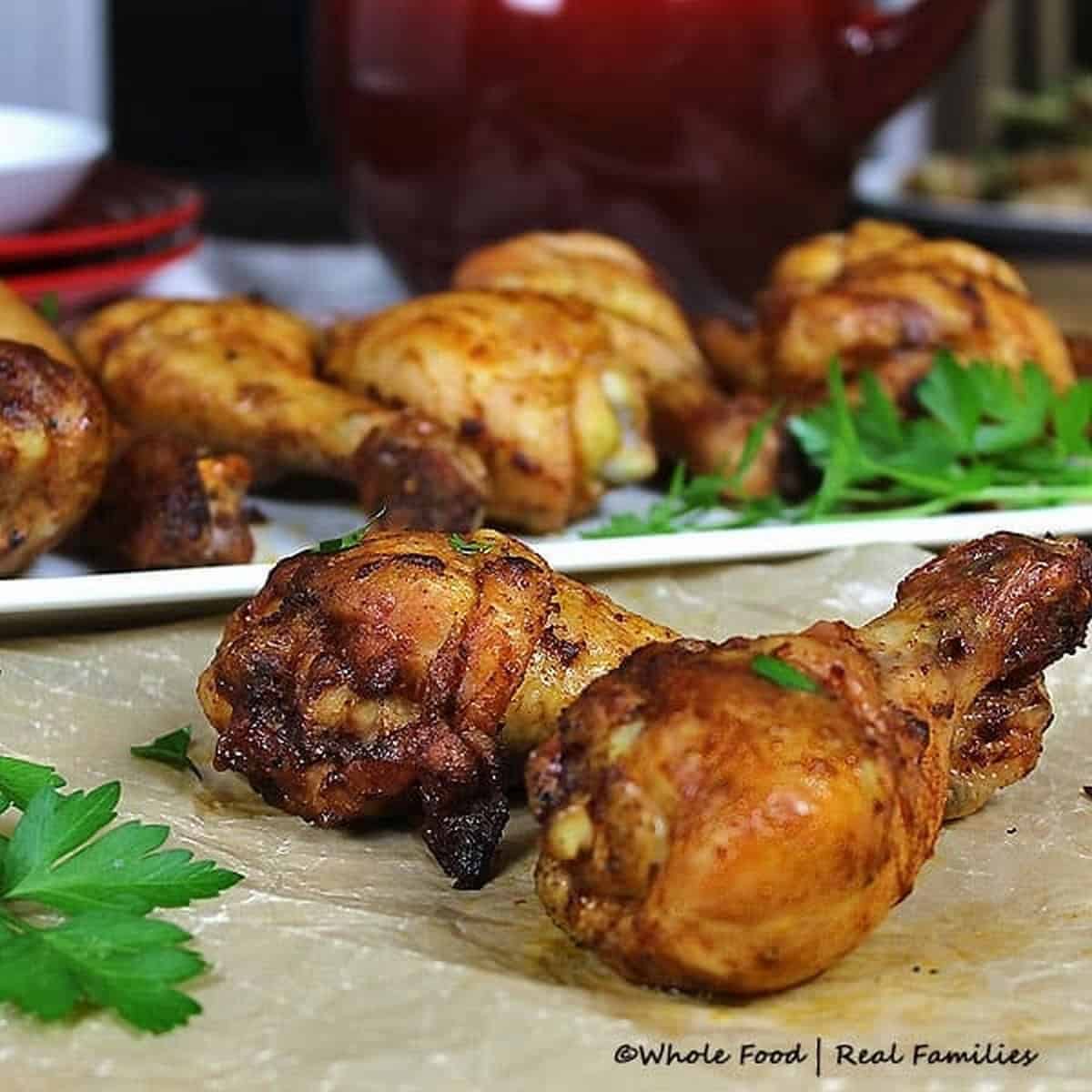 Simple Chicken Drumsticks With Curry And Paprika Simple Chicken Drumsticks With Curry And Paprika