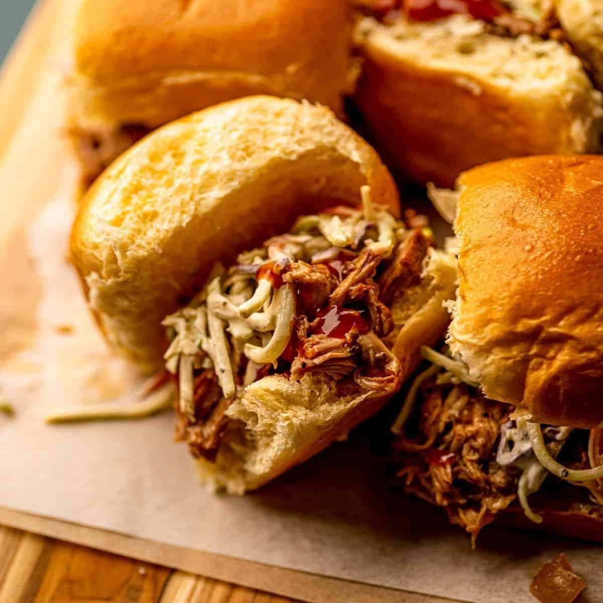 Slow Cooker Bbq Pulled Pork Sliders