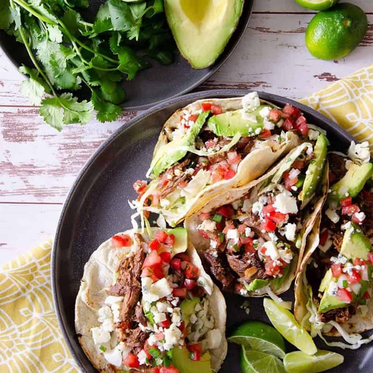 Slow Cooker Beef Tacos