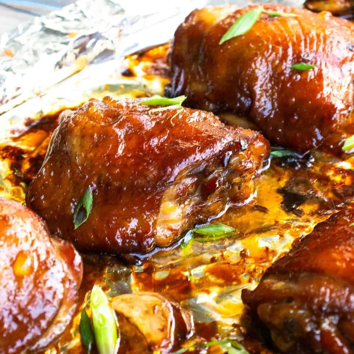 Soy Sauce Chicken Thighs