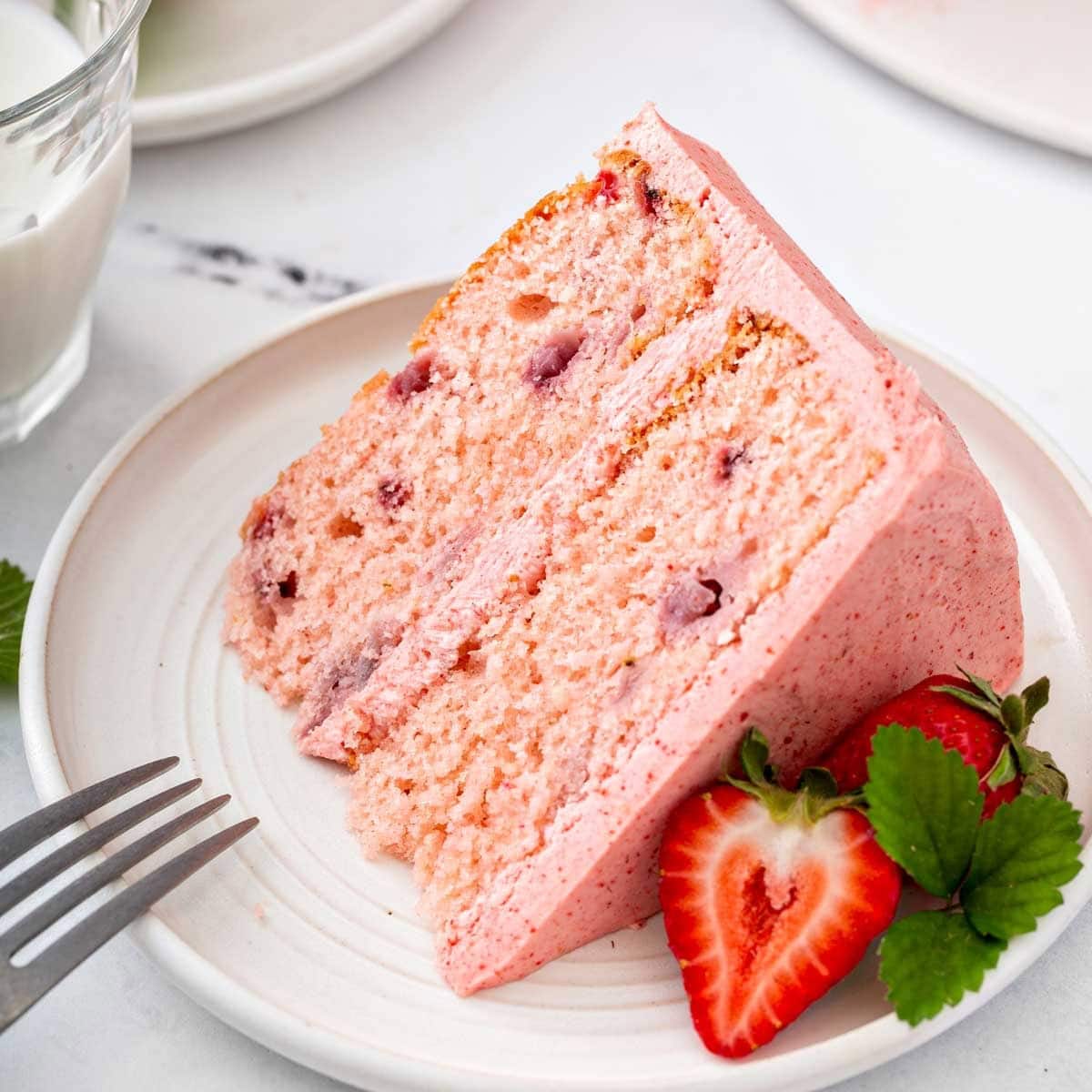 Strawberry Cake Recipe 