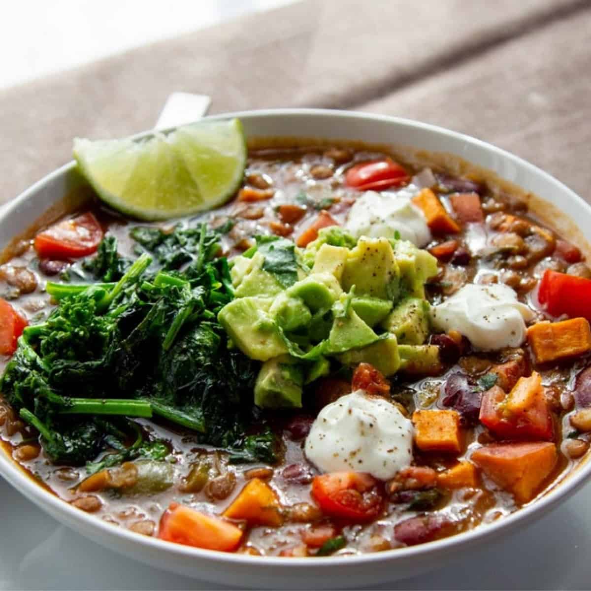 Vegetarian Chili With Sweet Potatoes Instant Pot