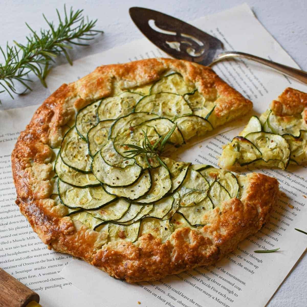 Zucchini And Ricotta Galette Zucchini And Ricotta Galette