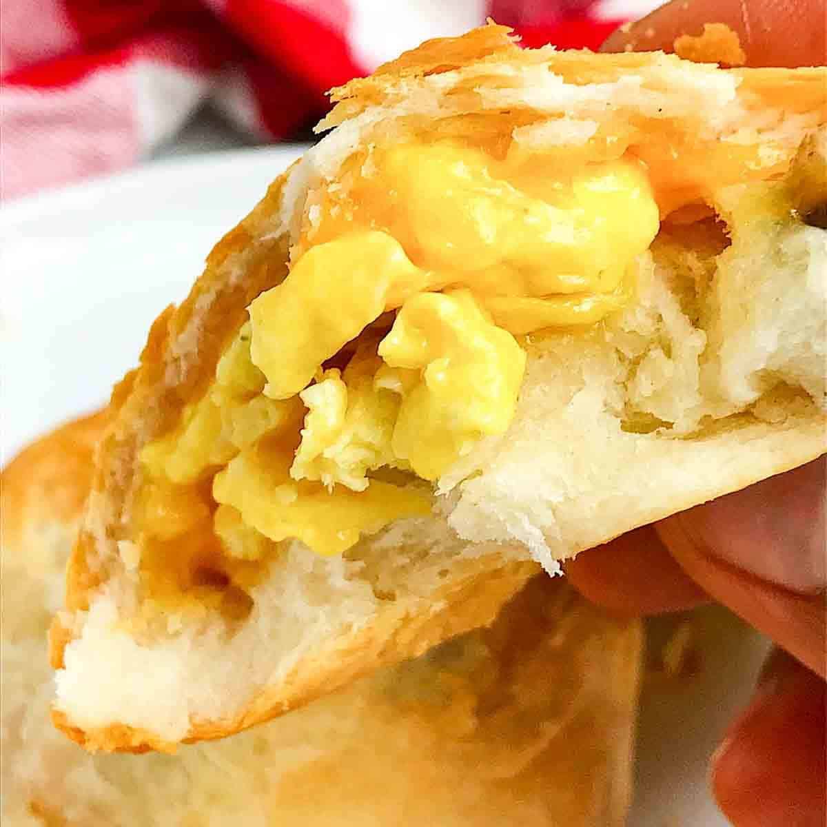 Air Fryer Breakfast Biscuit Bombs