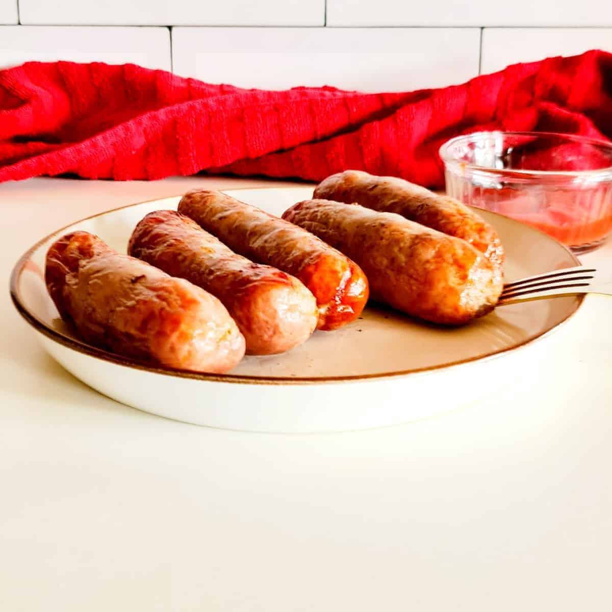 Air Fryer Breakfast Sausages From Fresh Or Frozen