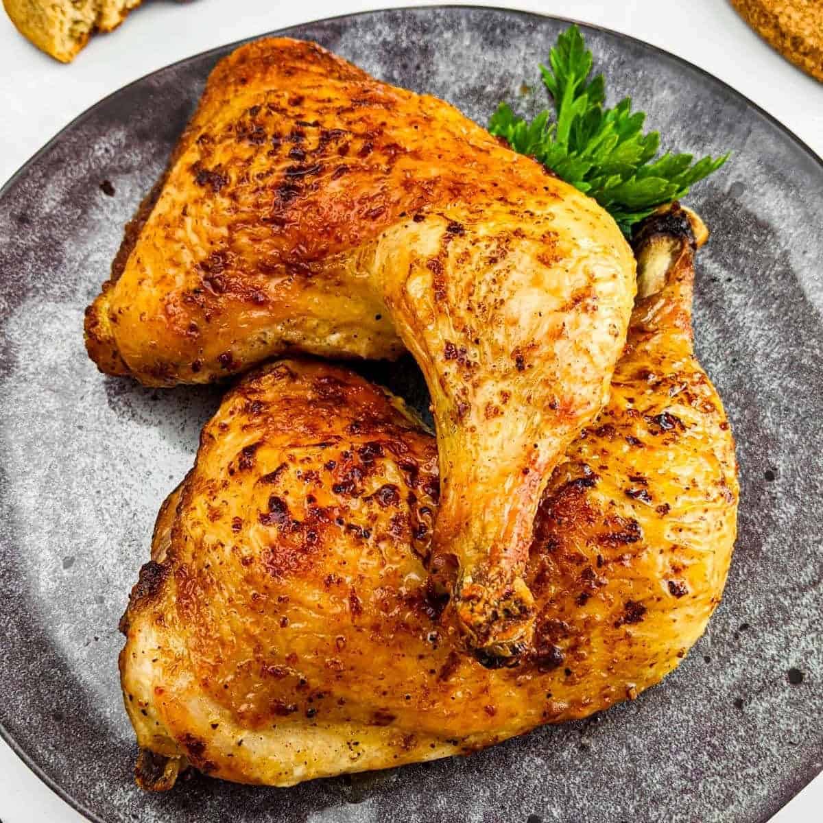 Air Fryer Chicken Quarters