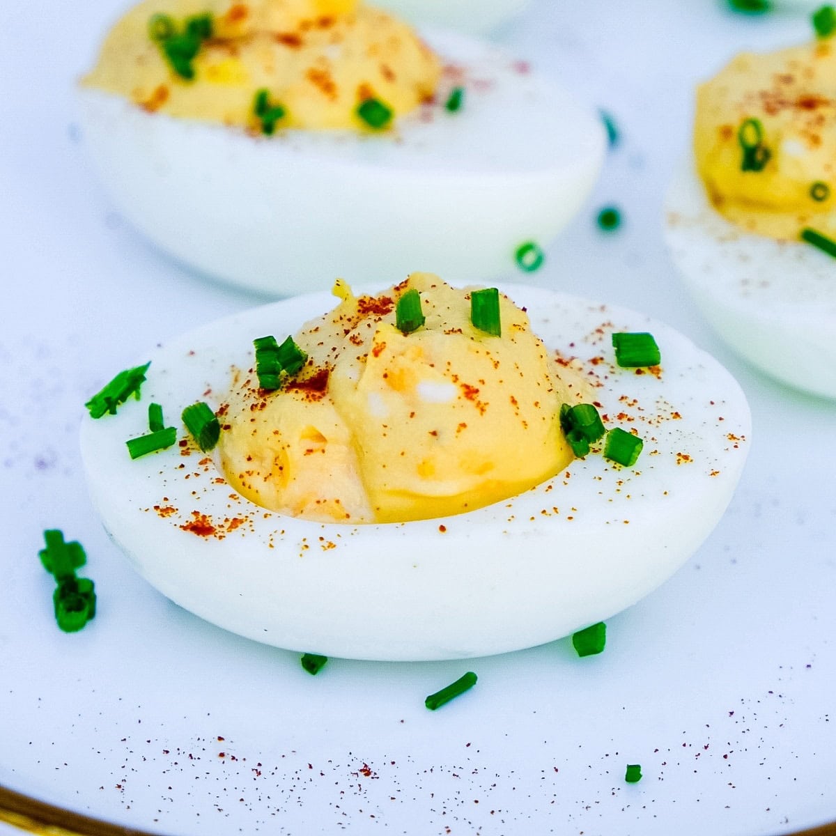 Air Fryer Deviled Eggs