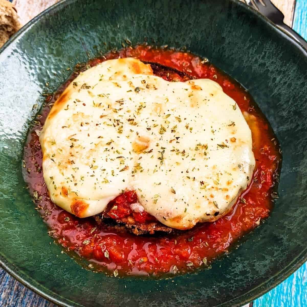 Air Fryer Eggplant Parmesan