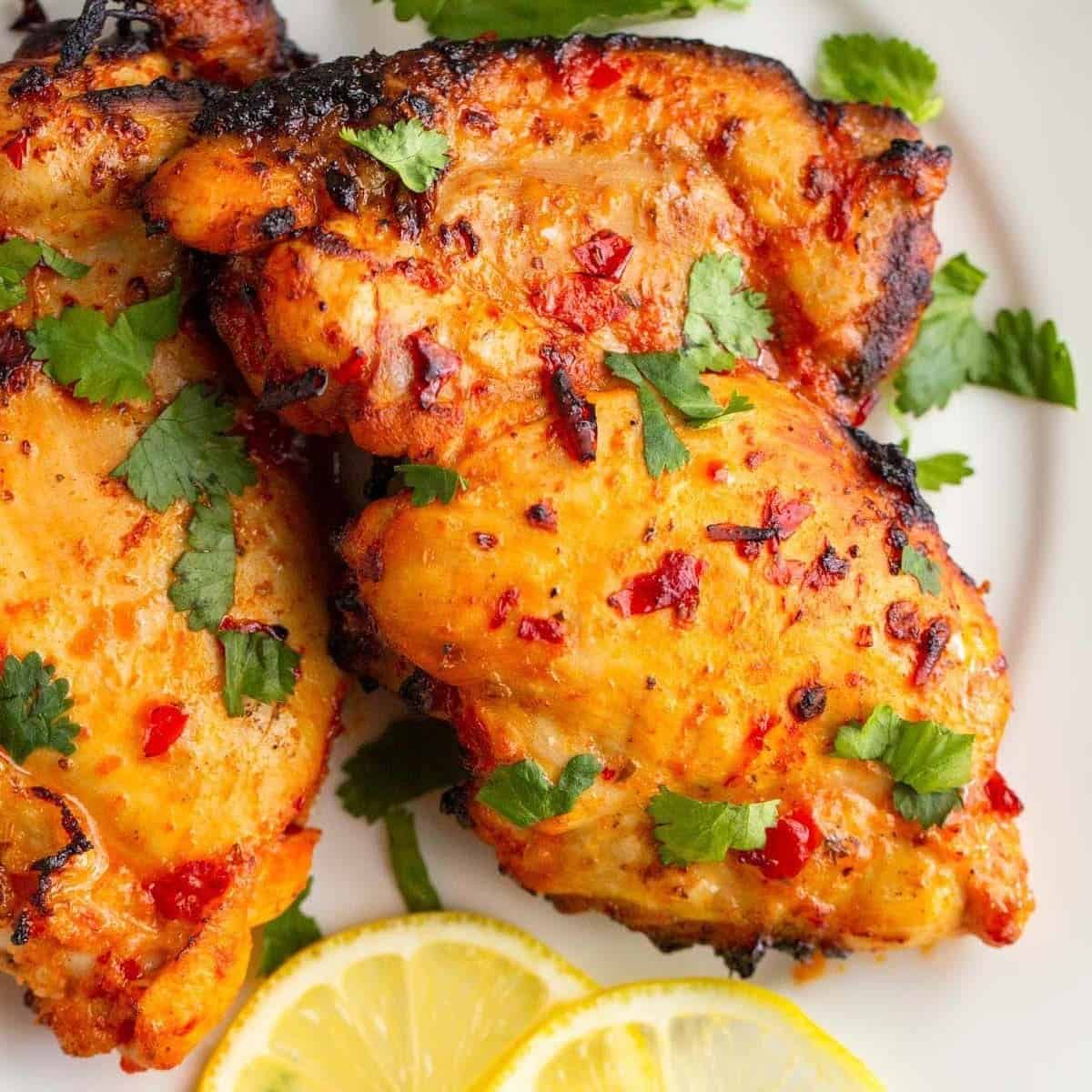 Air Fryer Harissa Chicken