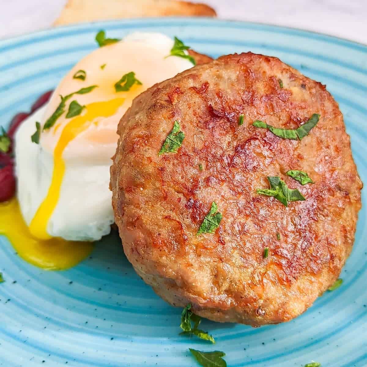 Air Fryer Sausage Patties