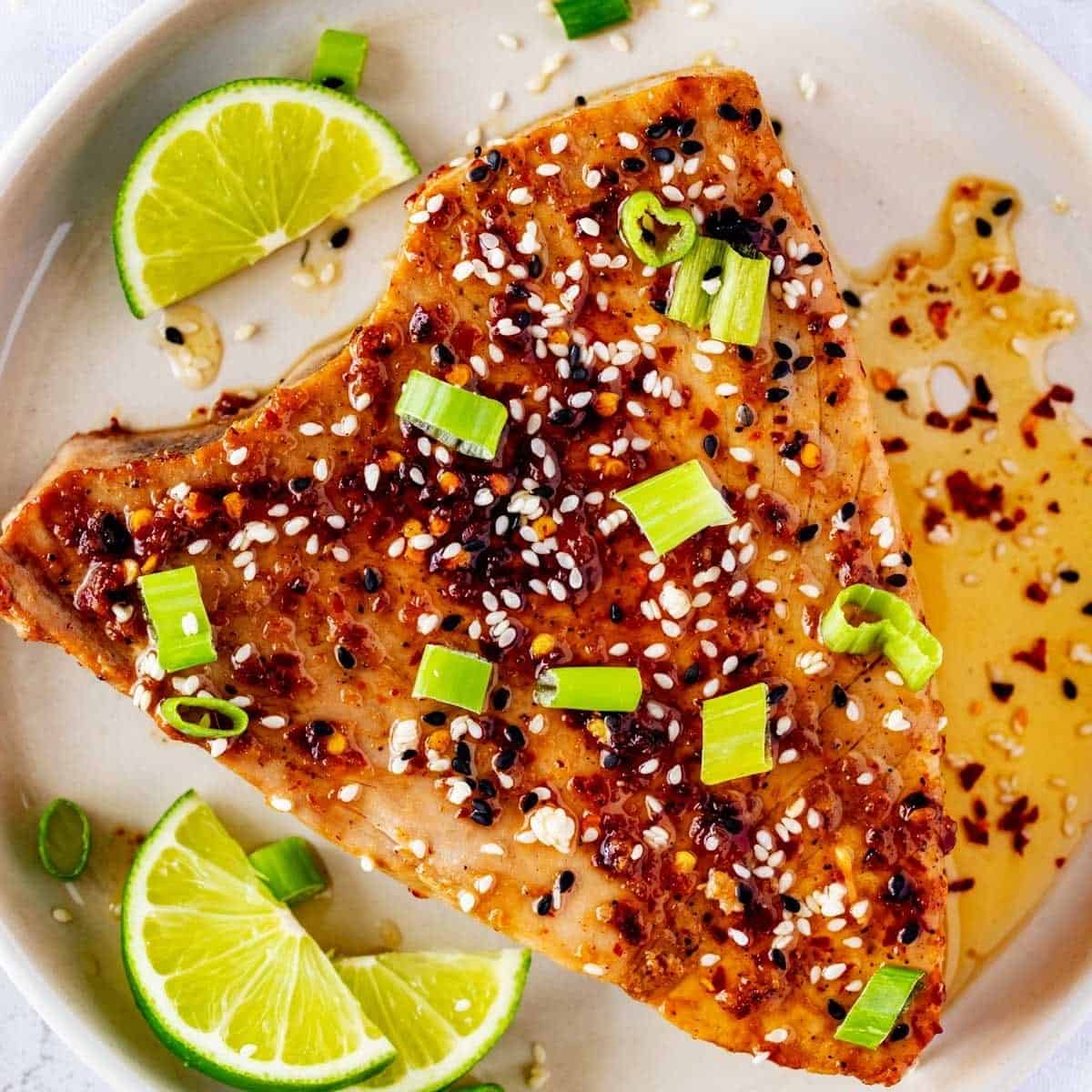 Air Fryer Tuna Steak