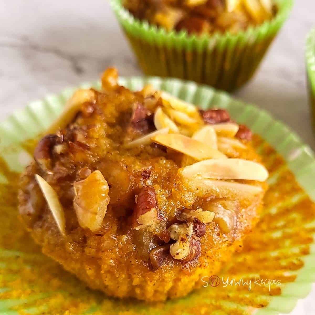 Almond Flour Pumpkin Muffins