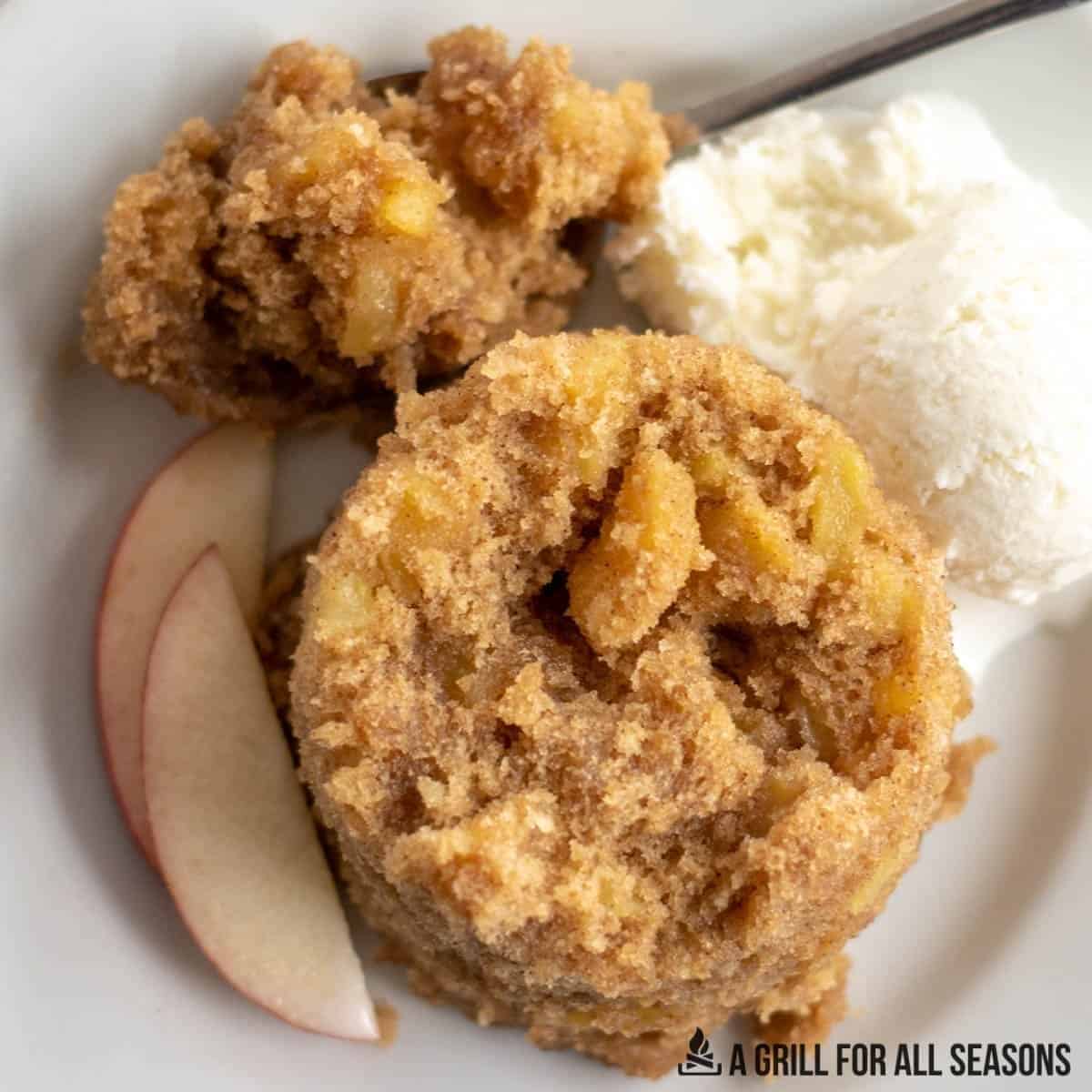 Apple Mug Cake