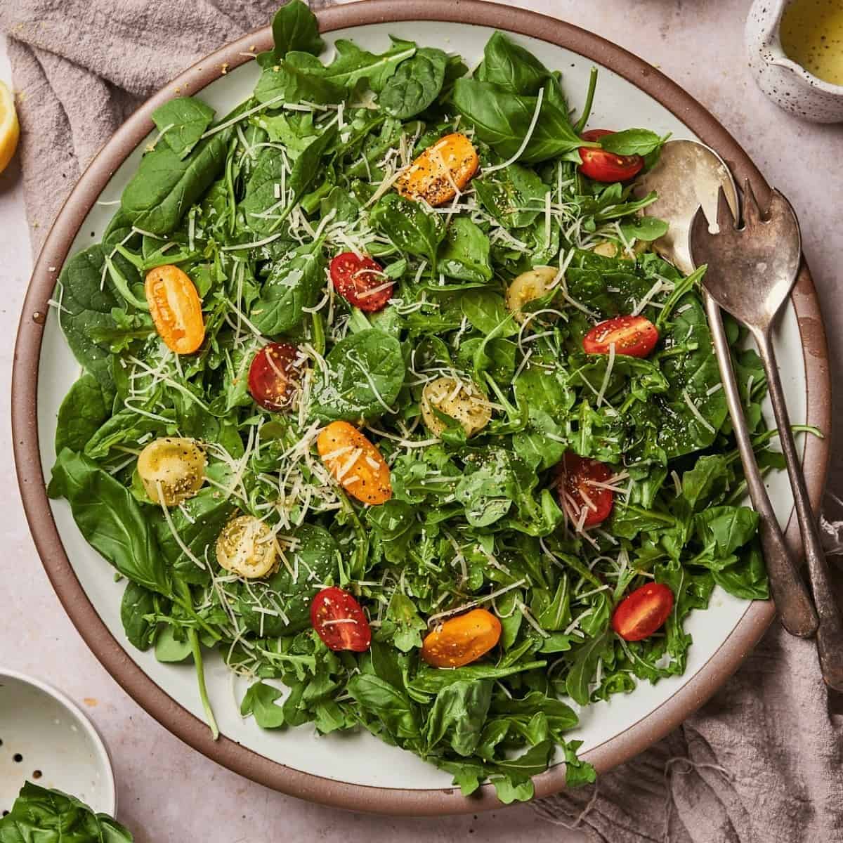 Arugula Spinach Salad