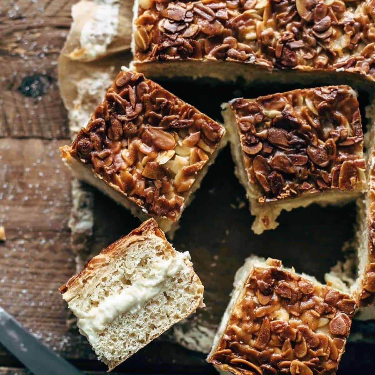 Authentic German Bienenstich Recipe Bee Sting Cake