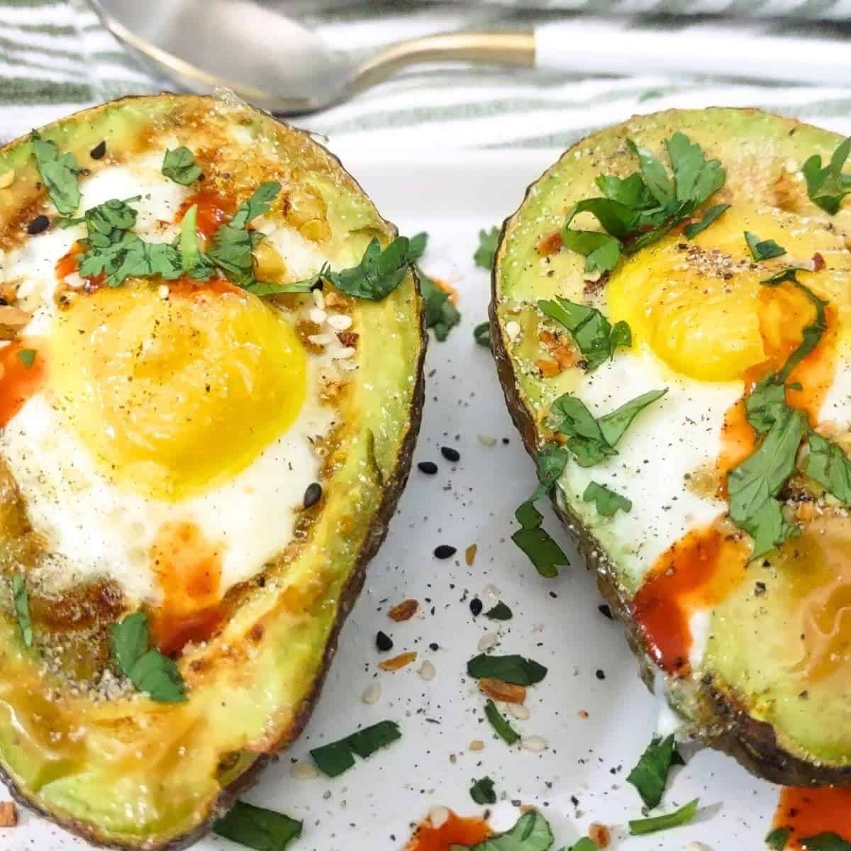 Avocado Egg Air Fryer Recipe