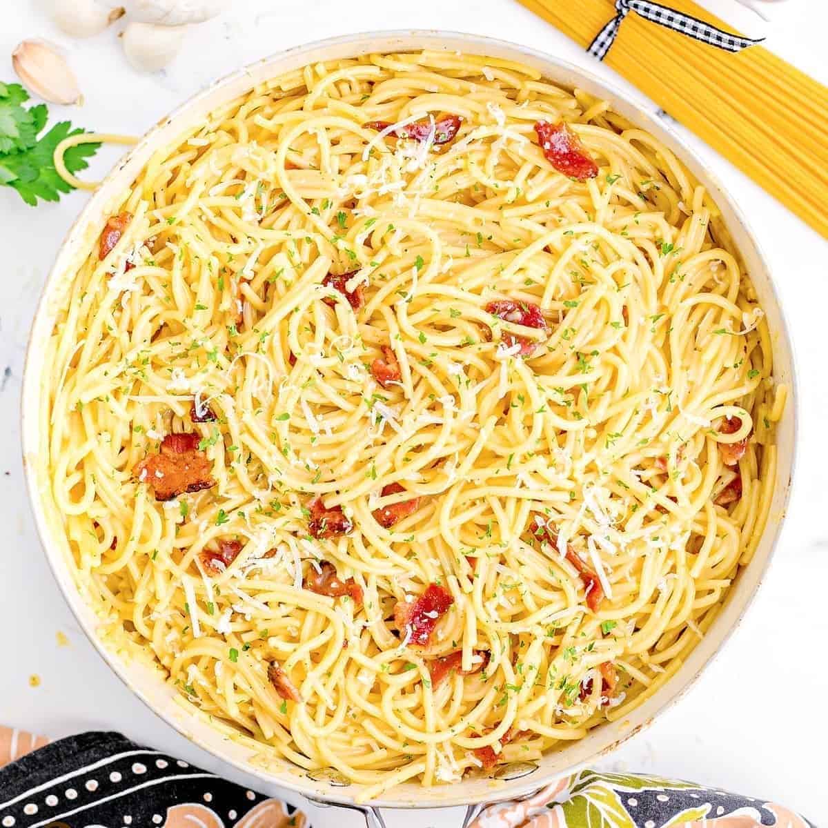 Bacon Spaghetti Carbonara