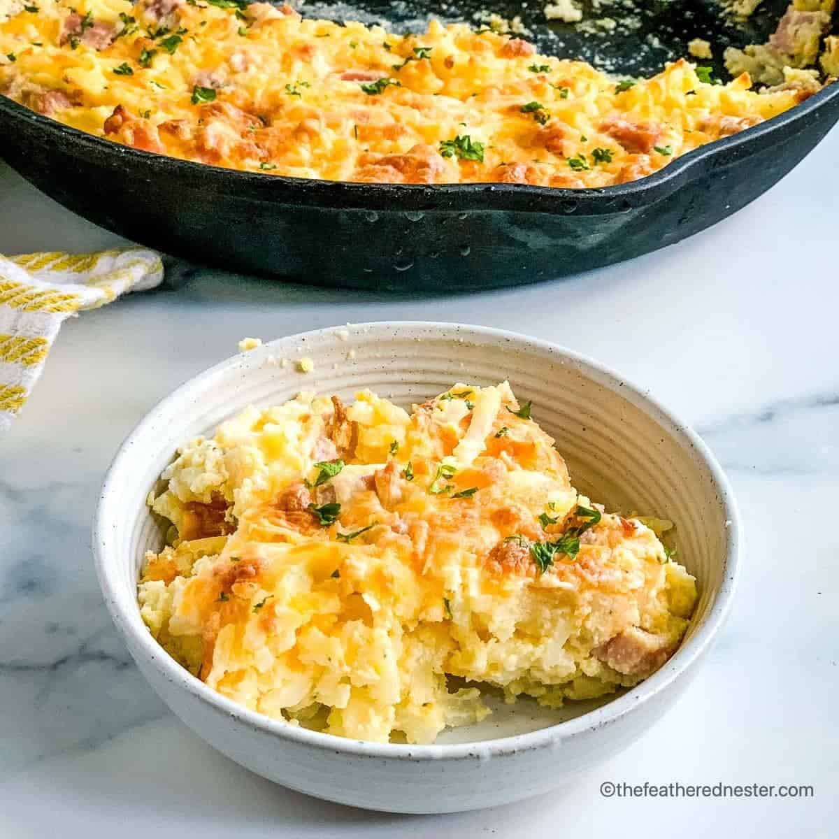 Breakfast Casserole With Hash Browns And Ham