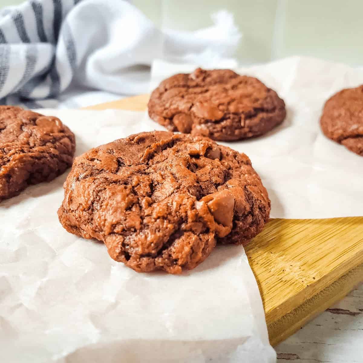 Brownie Cake Cookies From Mix
