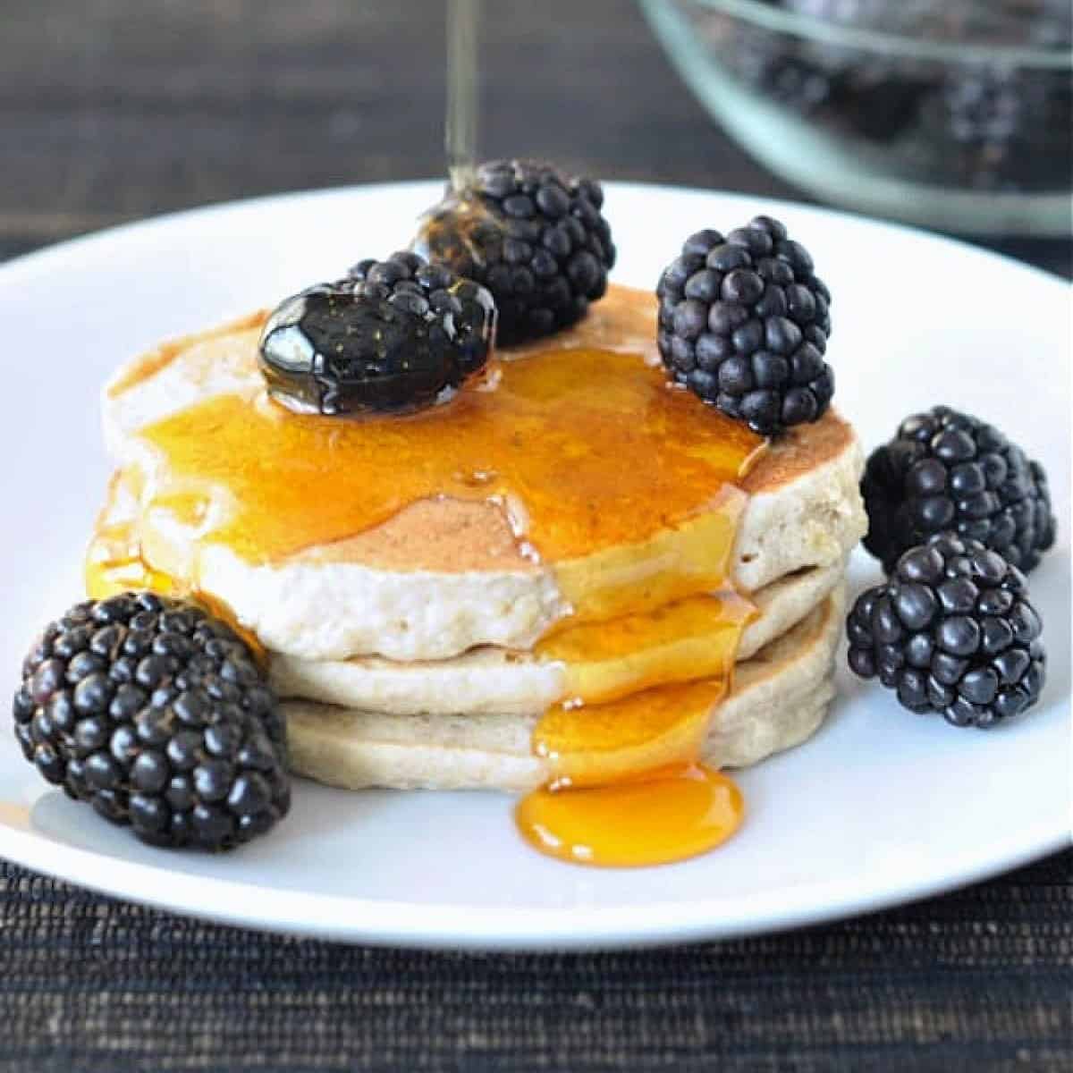 Buckwheat Hemp Banana Pancakes 2