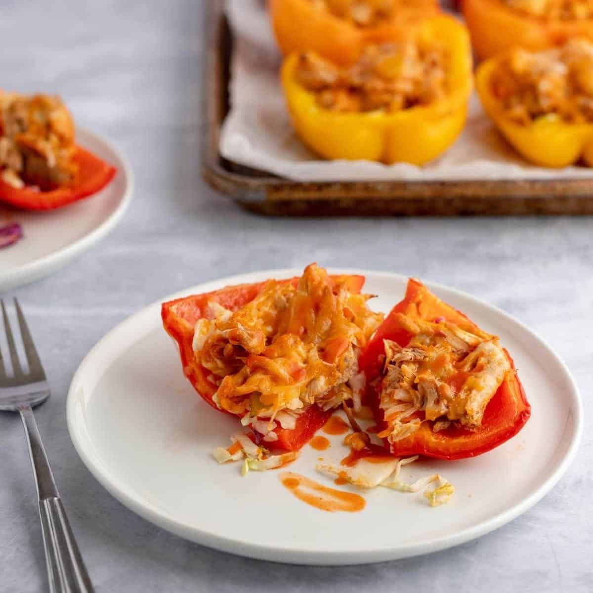 Buffalo Chicken Stuffed Peppers Buffalo Chicken Stuffed Peppers