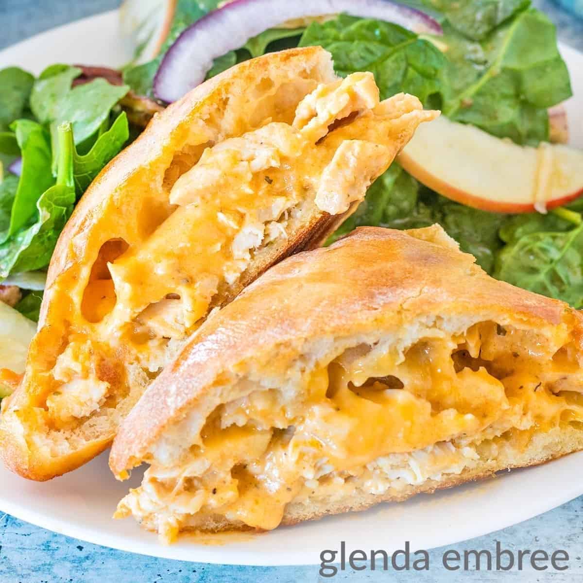 Buffalo Ranch Chicken Melts On Ciabatta Rolls Buffalo Ranch Chicken Melts On Ciabatta Rolls