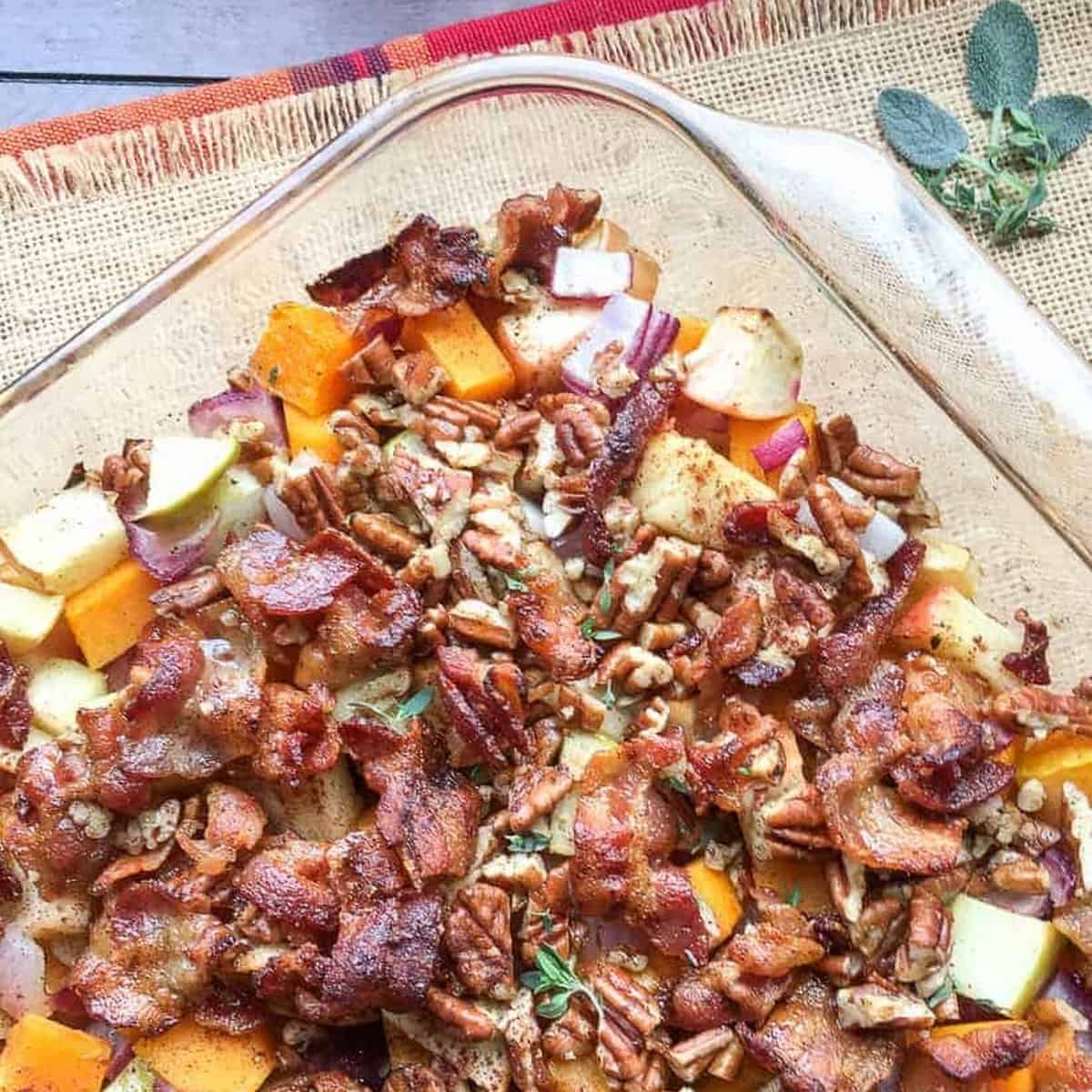 Butternut Squash Casserole With Pecans Butternut Squash Casserole With Pecans