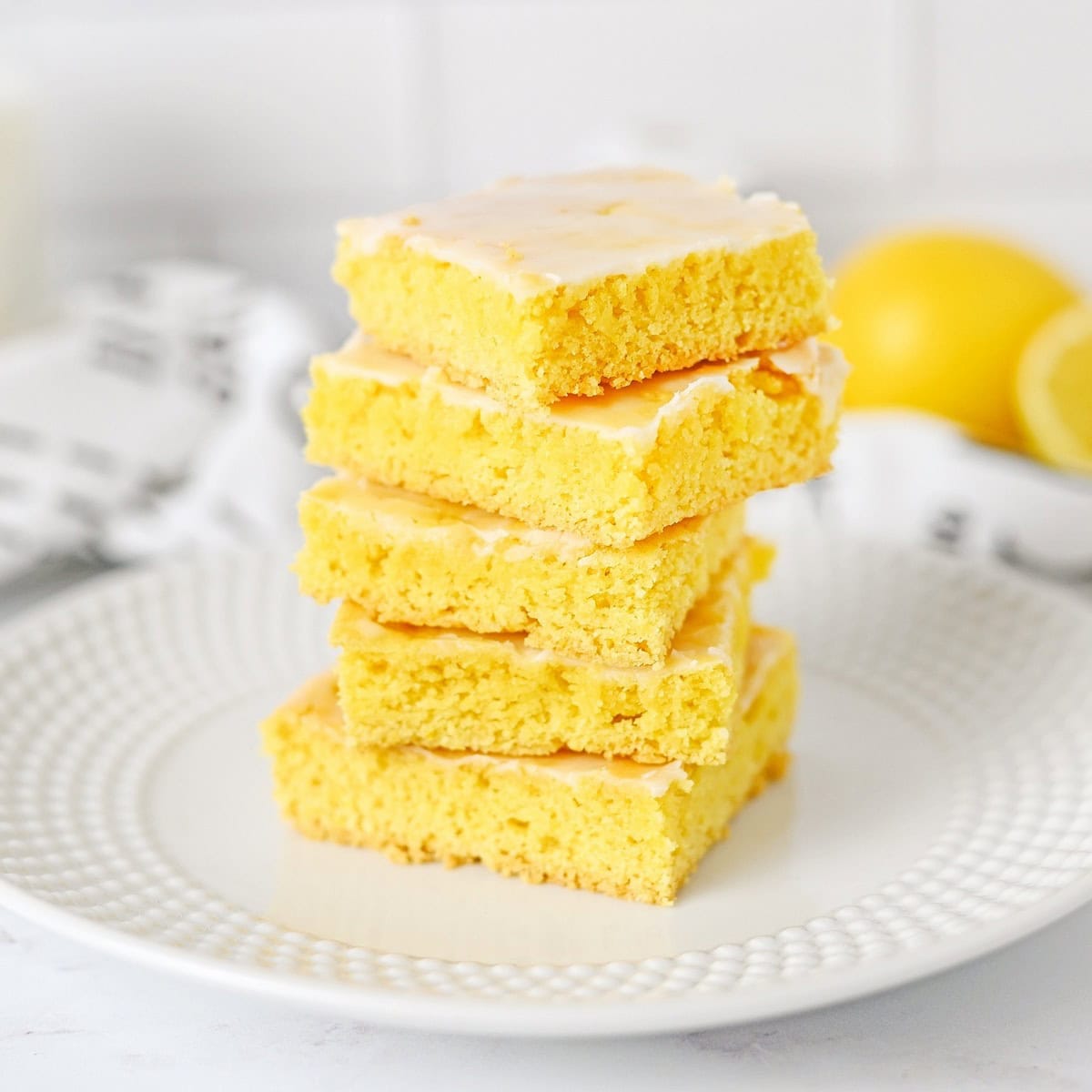 Cake Mix Lemon Bars