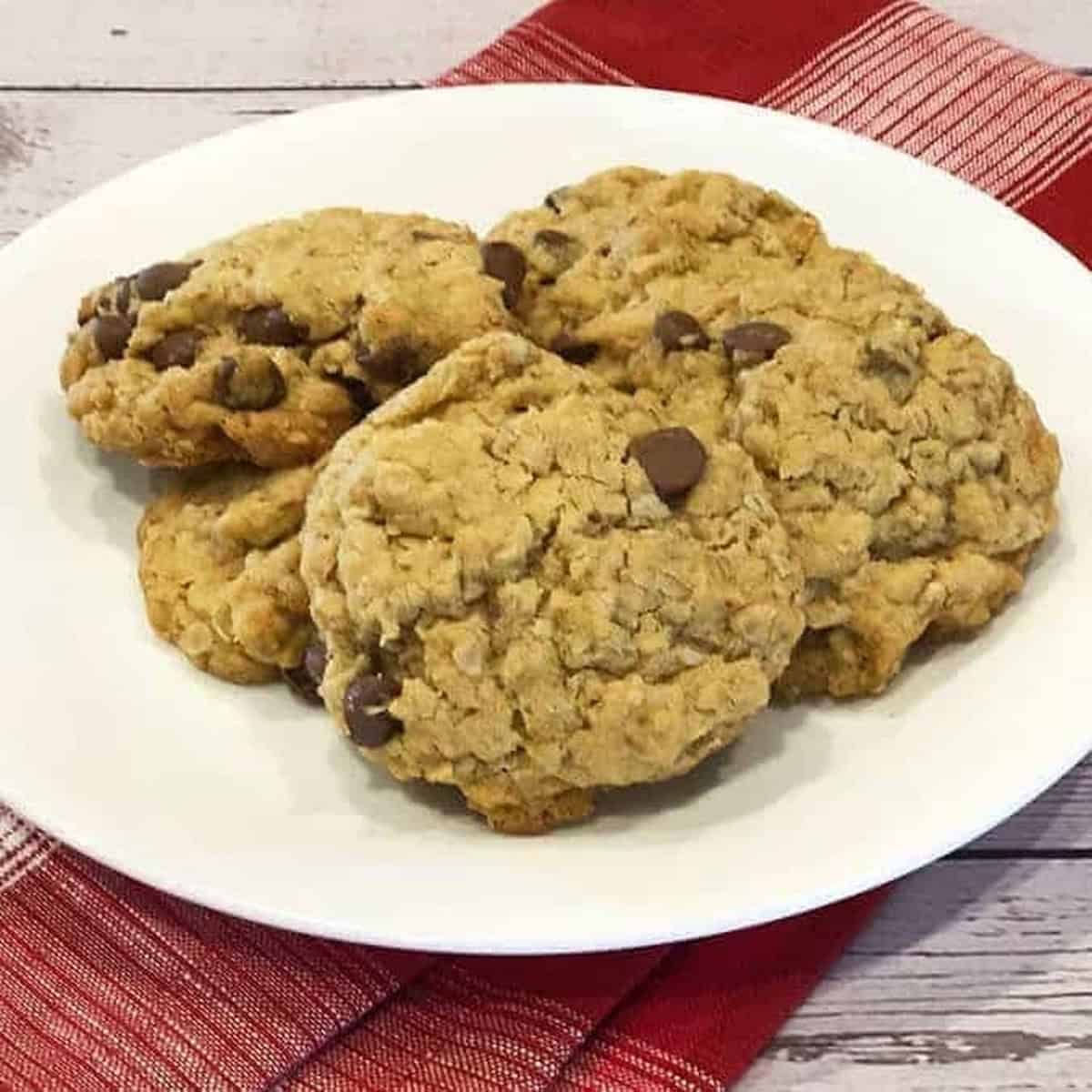 Cake Mix Oatmeal Cookies