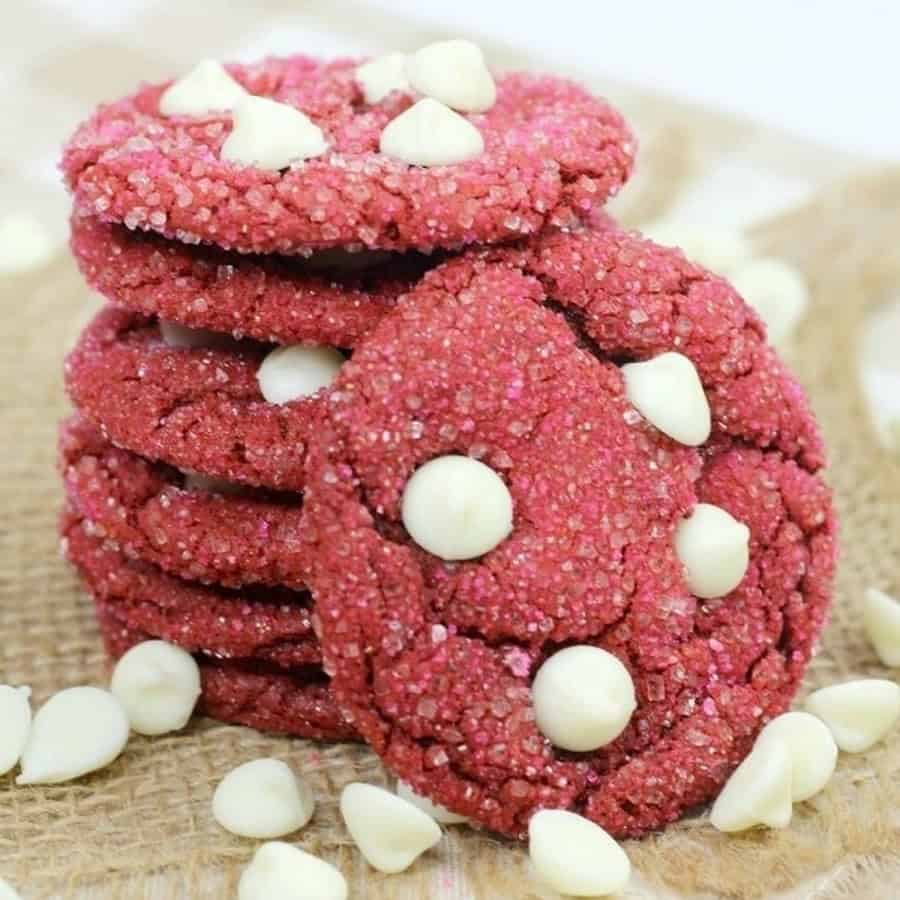 Cake Mix Red Velvet Cookies