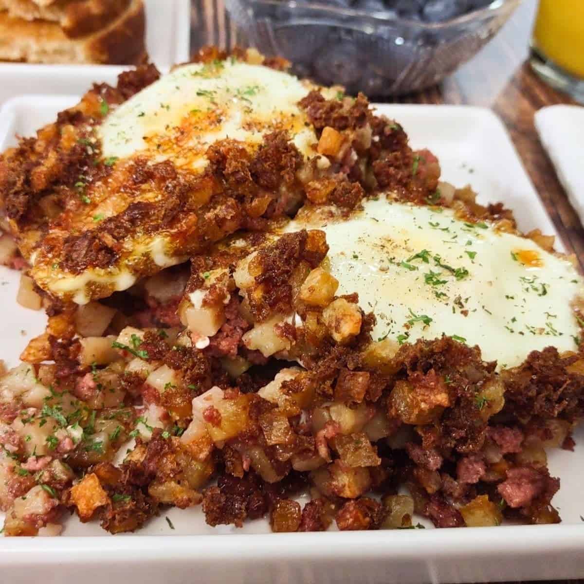 Canned Corned Beef Hash In Air Fryer