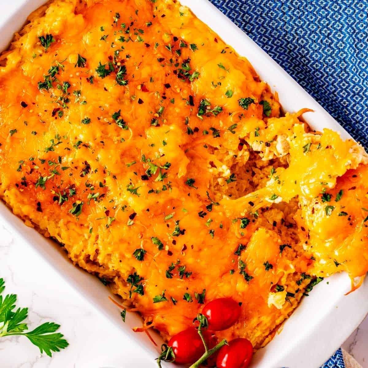 Cheesy Chicken And Rice