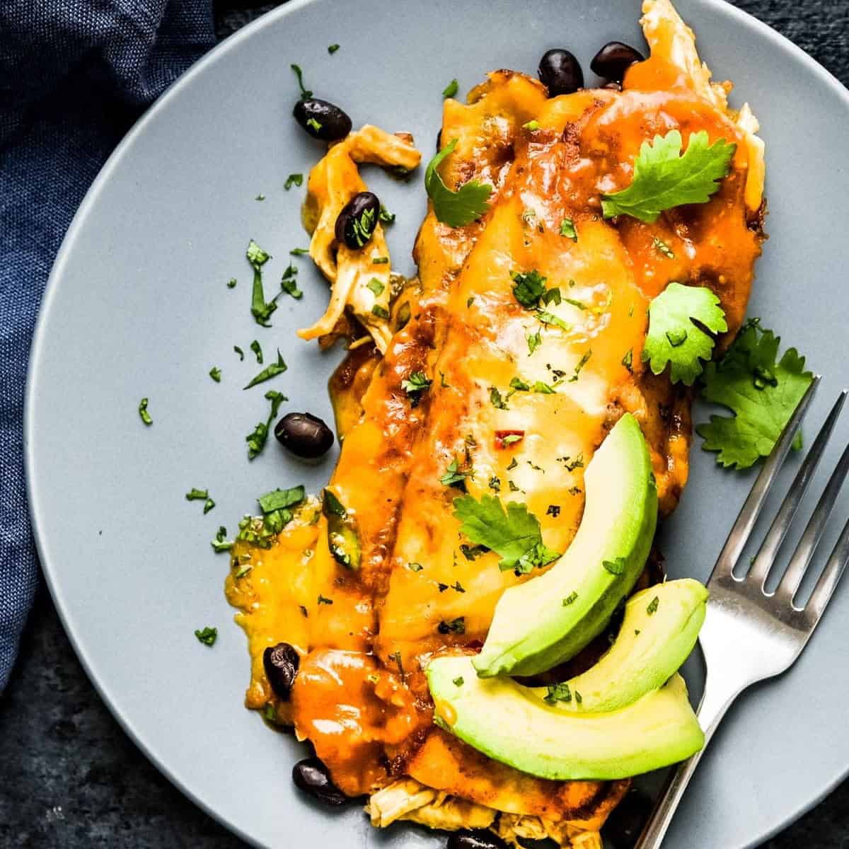 Chicken And Black Bean Enchiladas Chicken And Black Bean Enchiladas