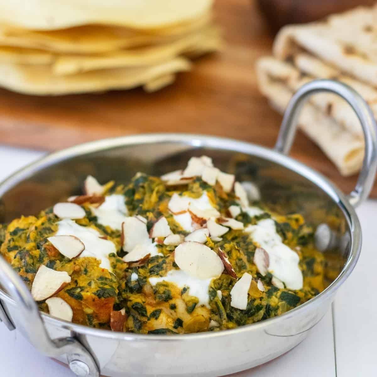 Chicken And Spinach Saagwala Curry Chicken And Spinach Saagwala Curry