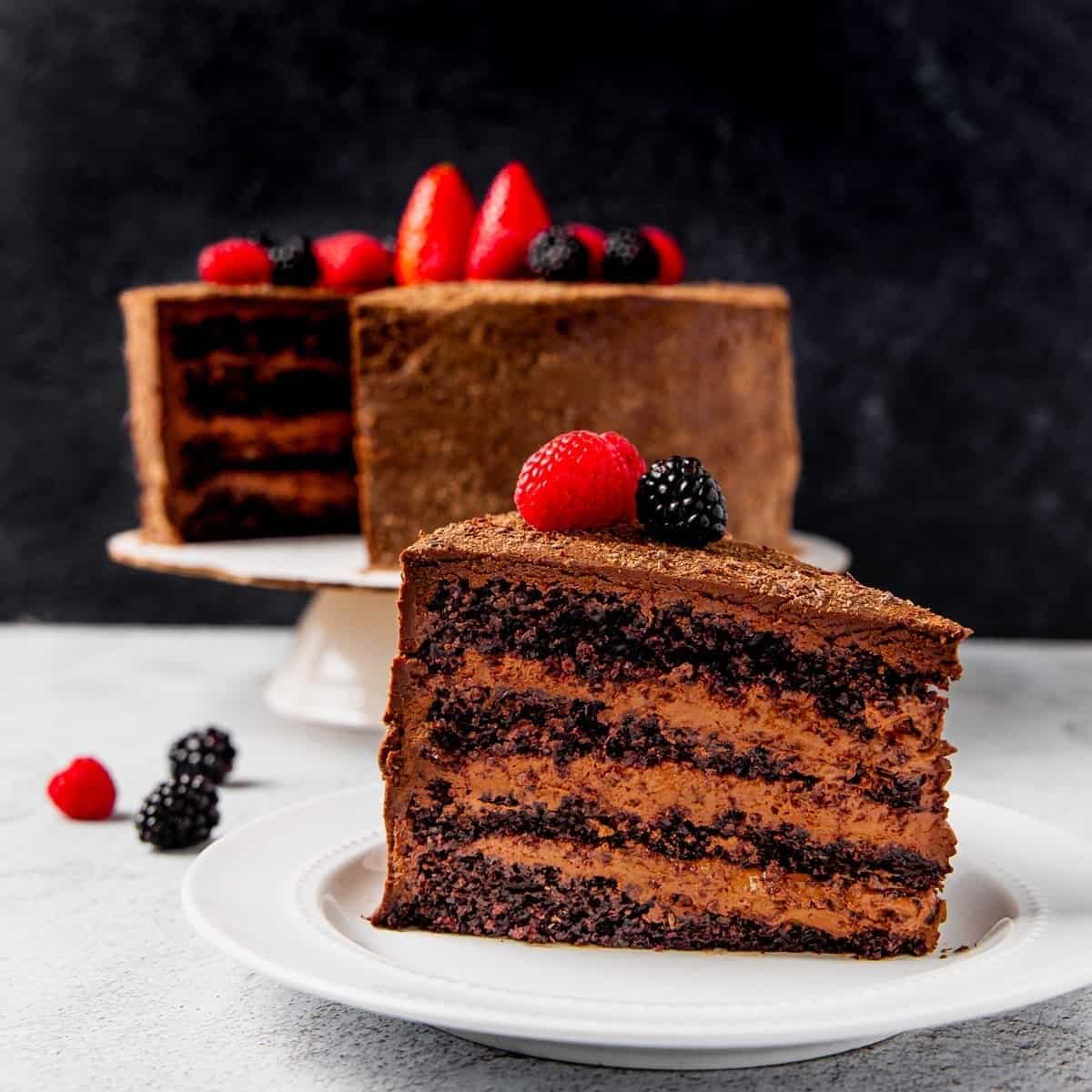 Chocolate Mousse Cake