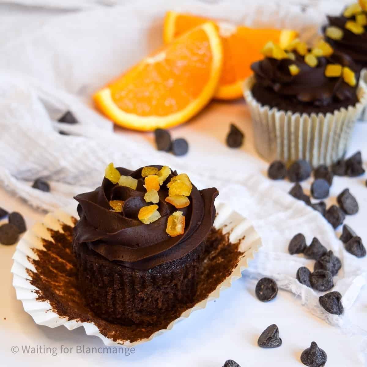 Chocolate Orange Cupcakes