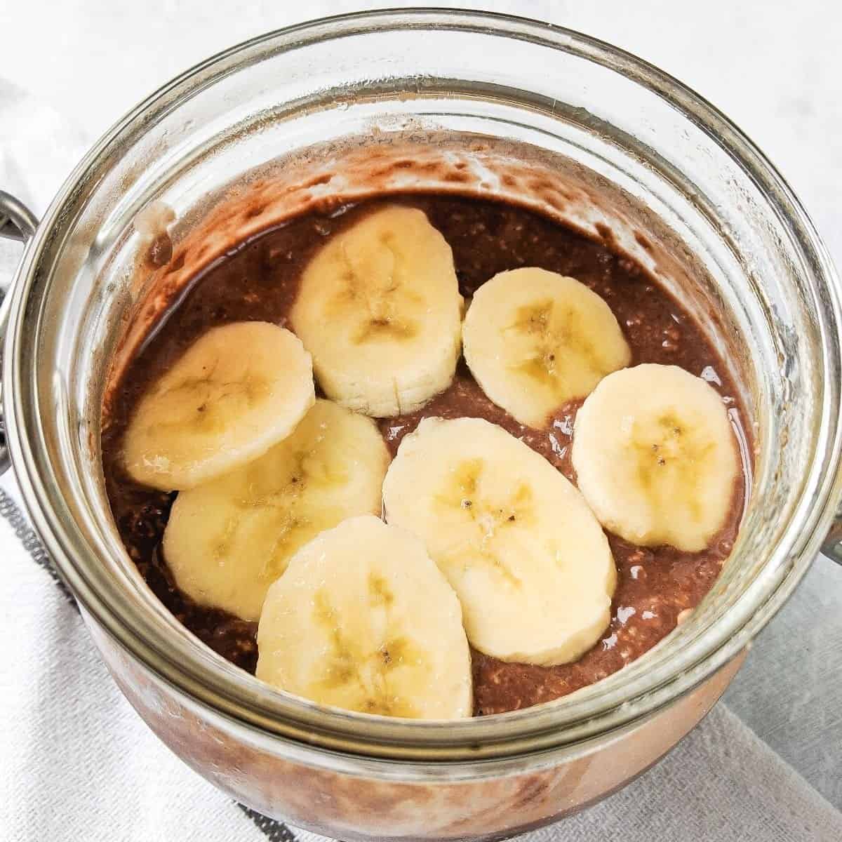 Chocolate Protein Overnight Oats
