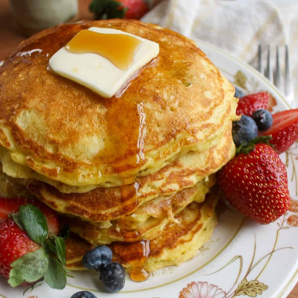 Christmas Morning Protein Pancakes