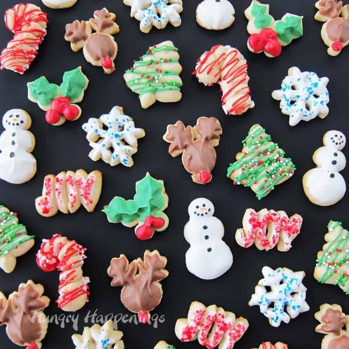 Christmas Spritz Cookies Christmas Spritz Cookies