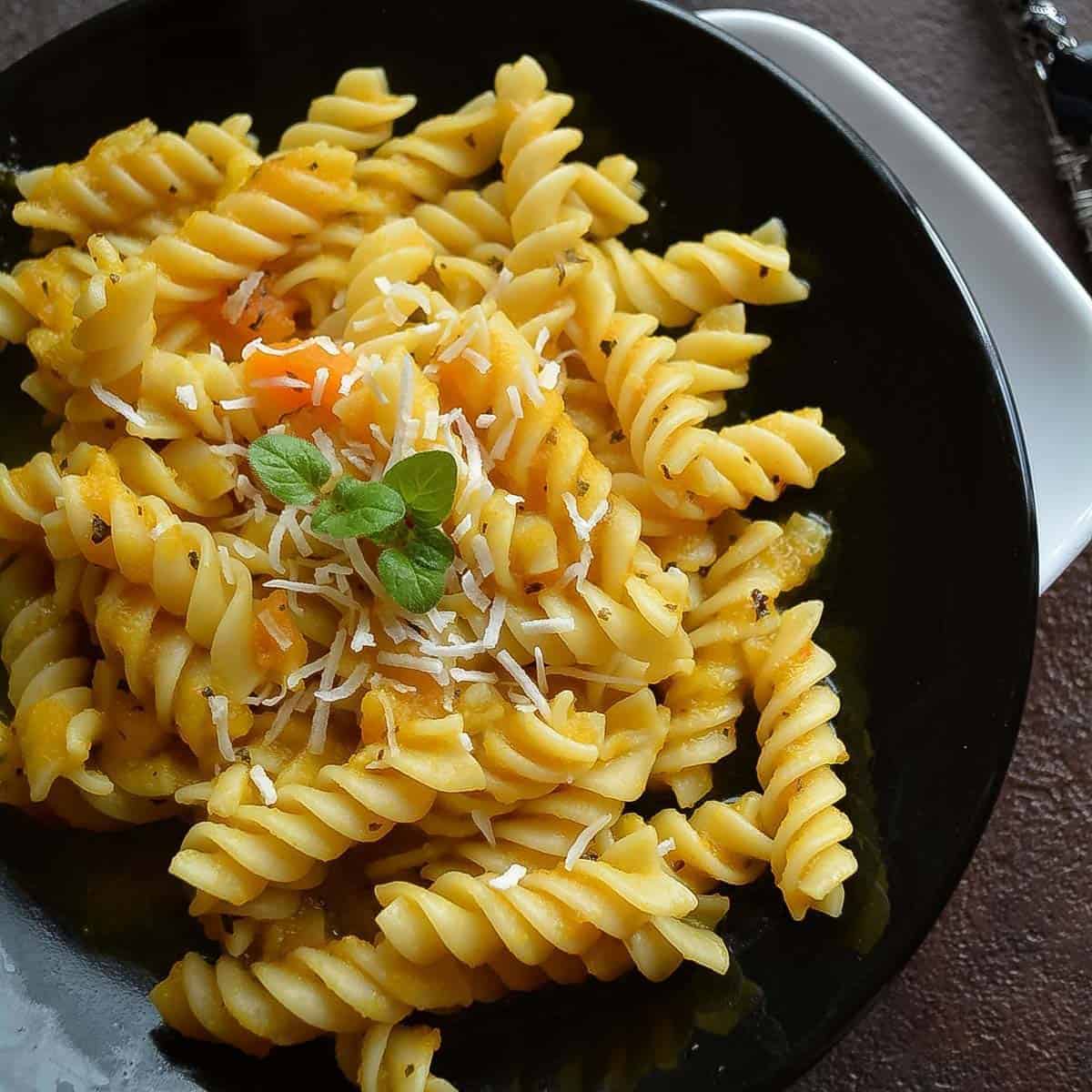 Creamy Pasta With Pumpkin Sauce Recipe