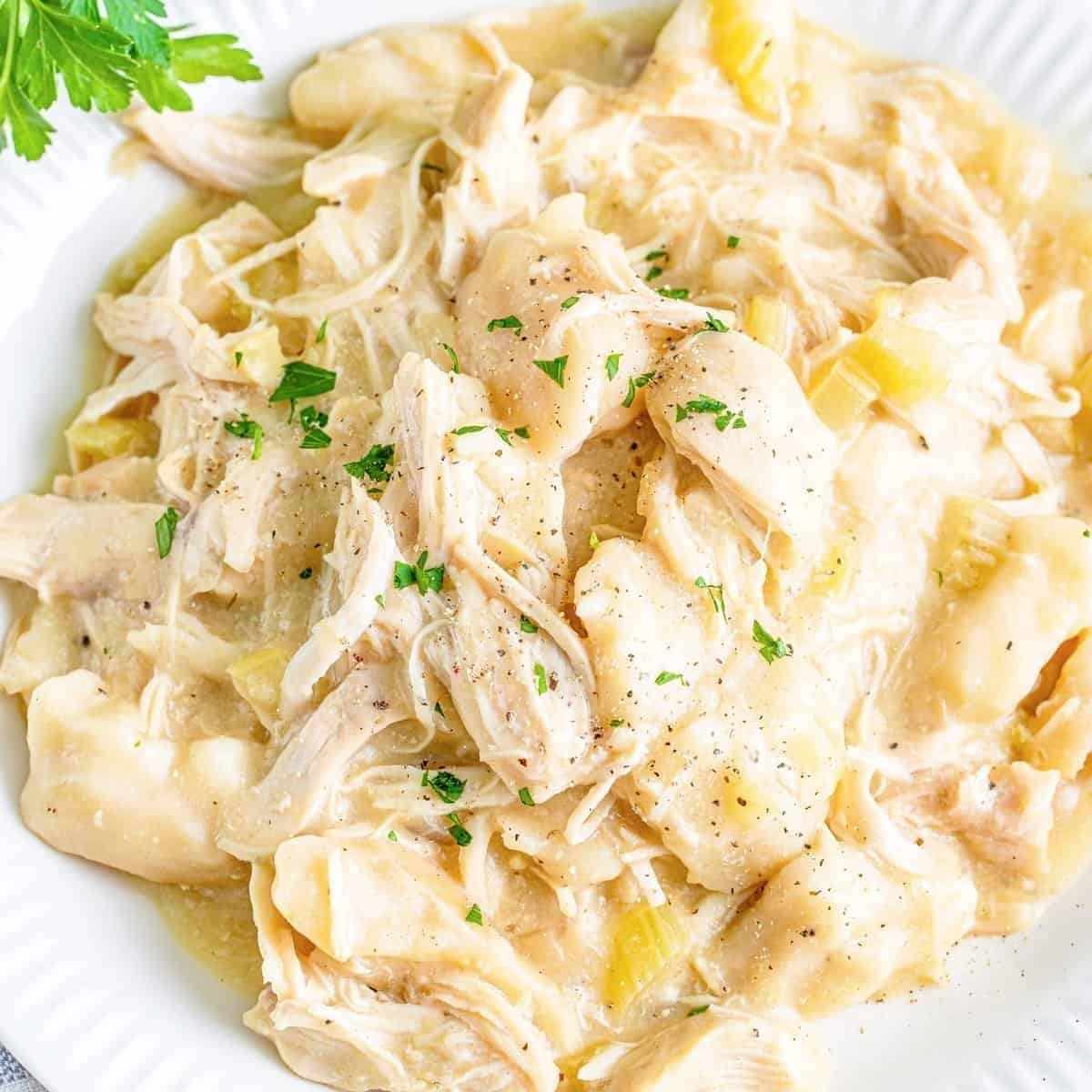 Crock Pot Chicken And Dumplings