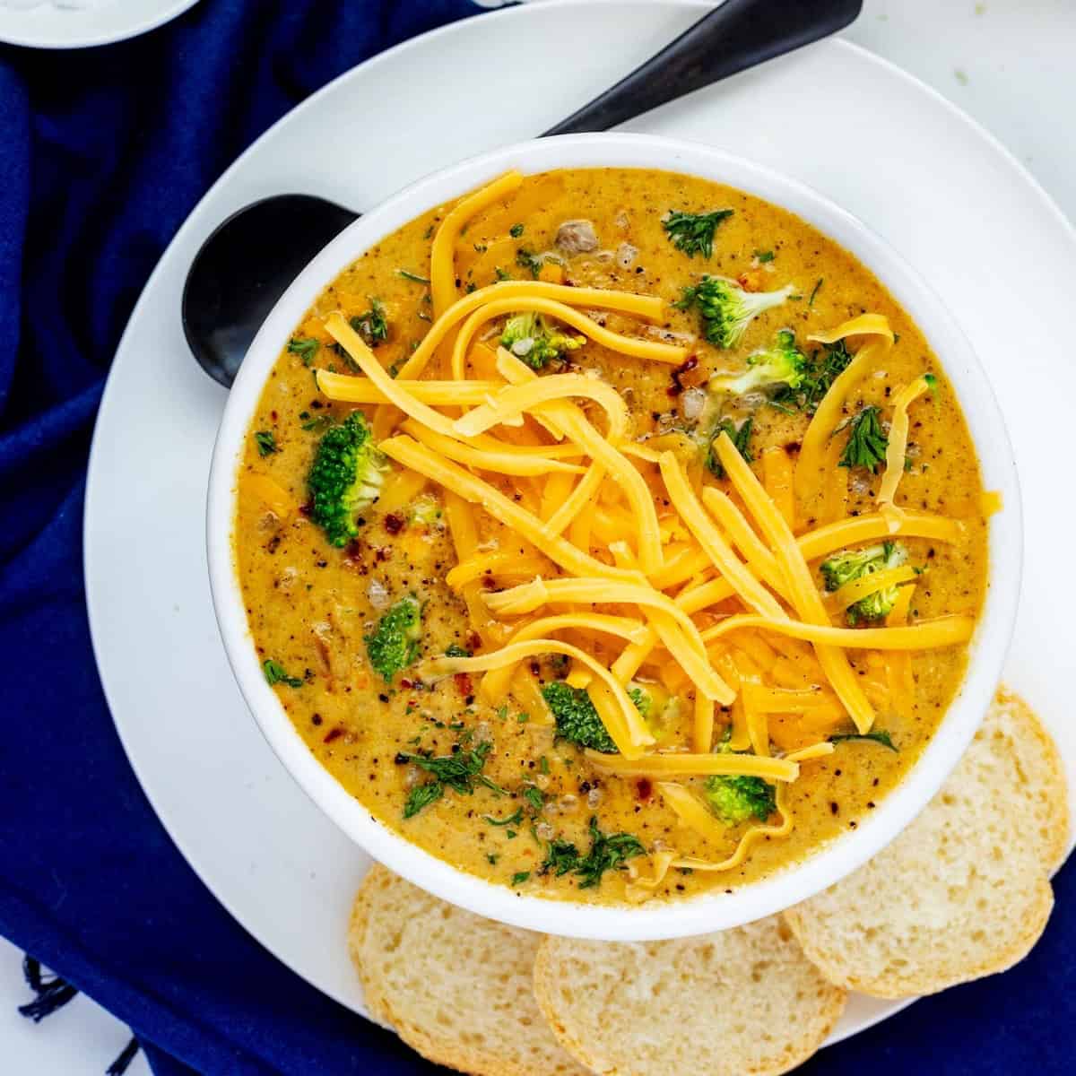 Crockpot Broccoli Cheese Soup Crockpot Broccoli Cheese Soup