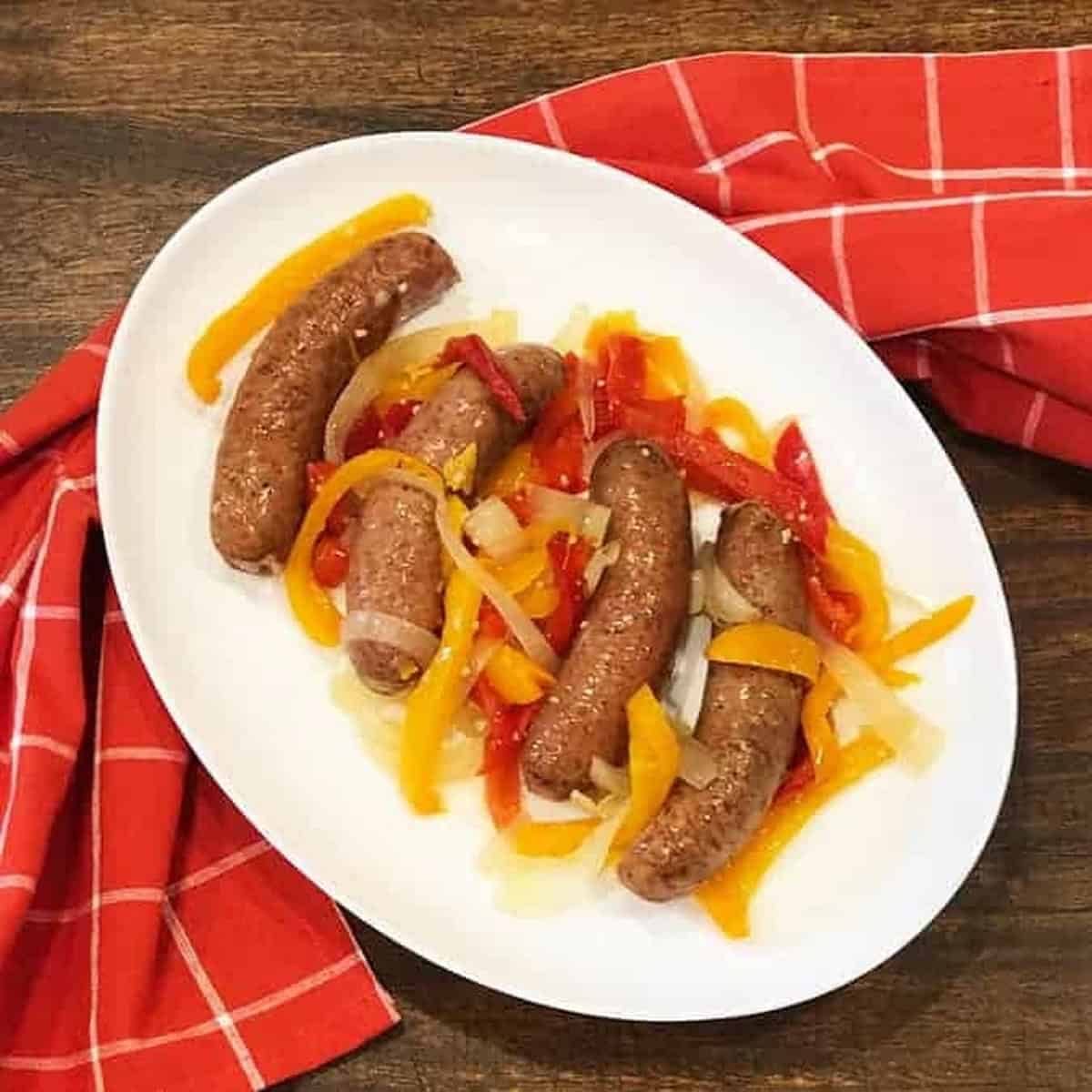 Crockpot Sausage Peppers Crockpot Sausage Peppers