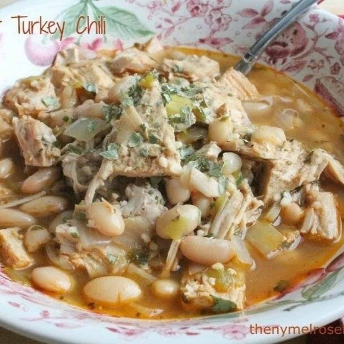 Crockpot Turkey Chili