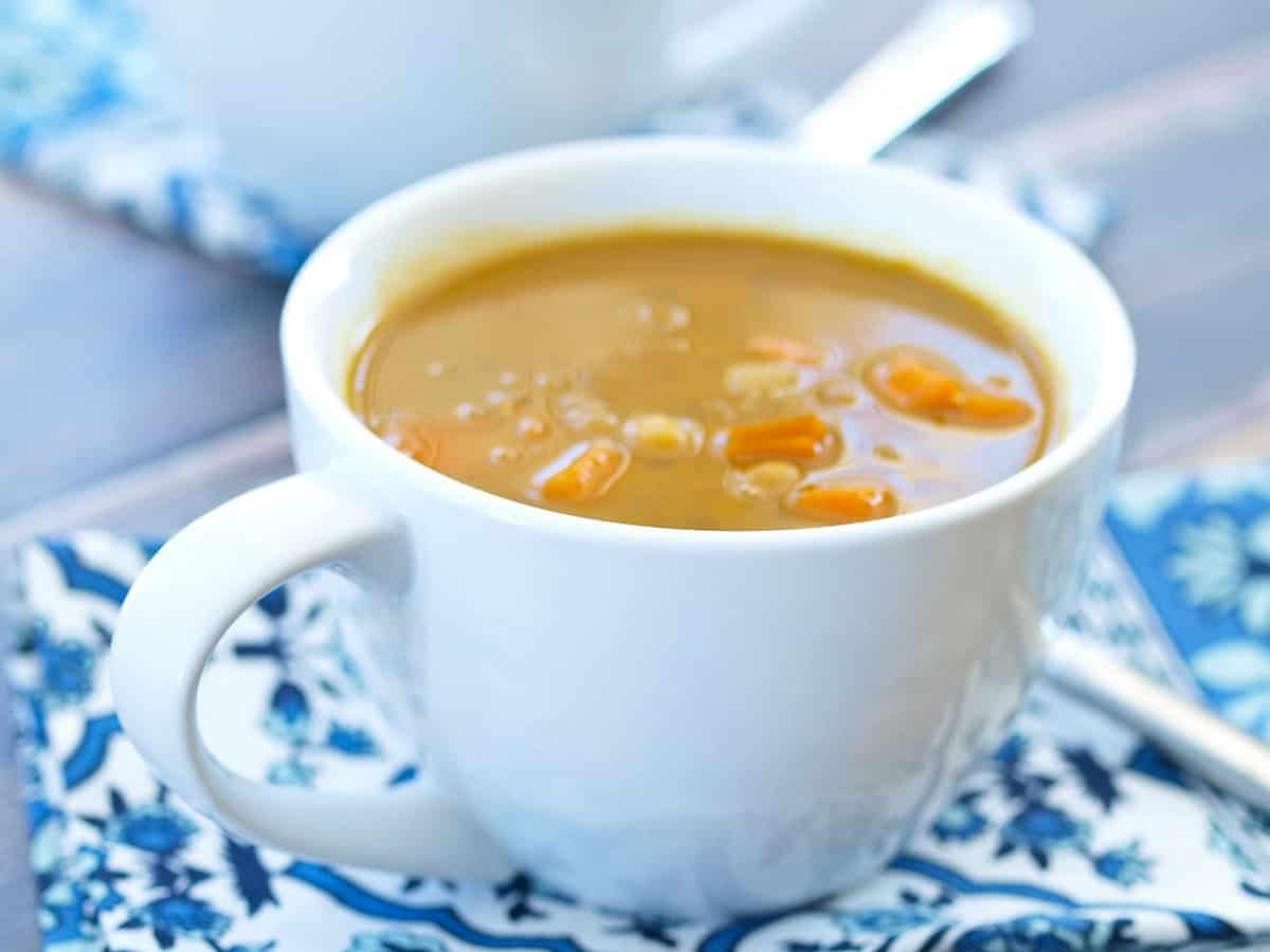 Crockpot Vegan Coconut Curry Chickpea Lentil Soup Crockpot Vegan Coconut Curry Chickpea Lentil Soup